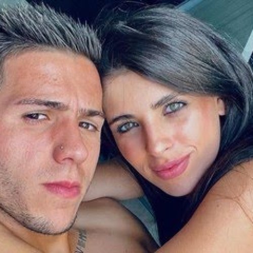 Enzo Fernández y Valentina Cervantes, separados