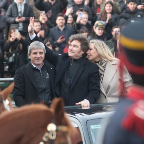 En La Rural, Javier Milei anunció una baja “permanente” de las retenciones al campo