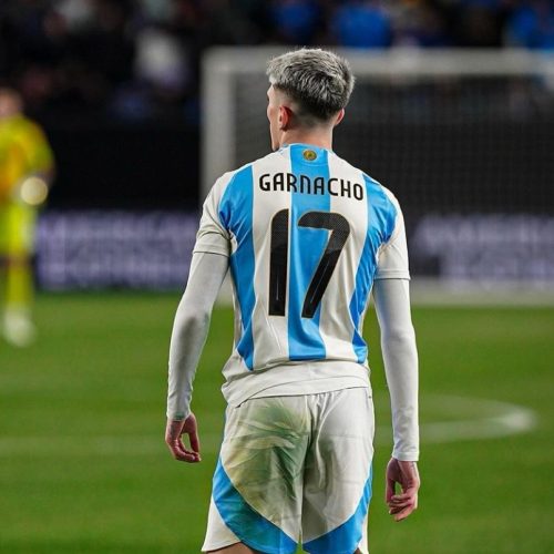 Garnacho se quedó afuera de la Selección Argentina por lesión