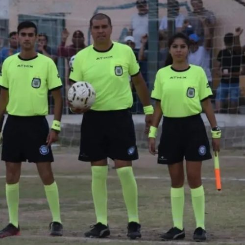 Ruth Díaz la primera mujer árbitra de San Juan en firmar contrato con AFA