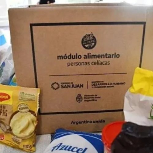 Anuncian el calendario de entrega de módulos para celíacos en el Gran San Juan
