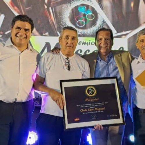 Entrega de los premios Moscatel