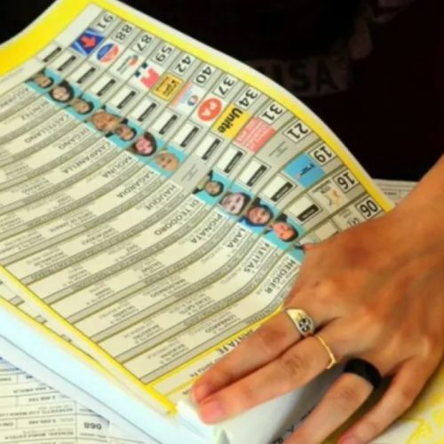 Boleta Única de papel para las elecciones 2025