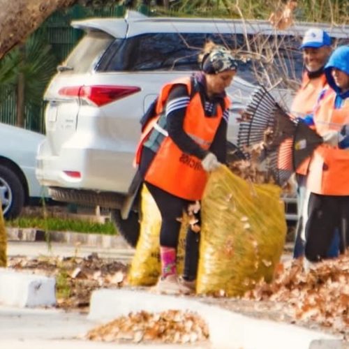 Continúan con la limpieza y mantenimientos por un Santa Lucía mejor