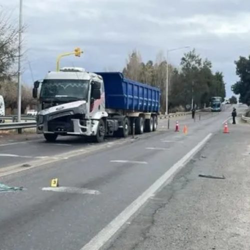 Choque fatal en Santa Lucía