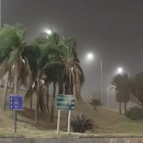 Alerta meteorológica por viento fuerte