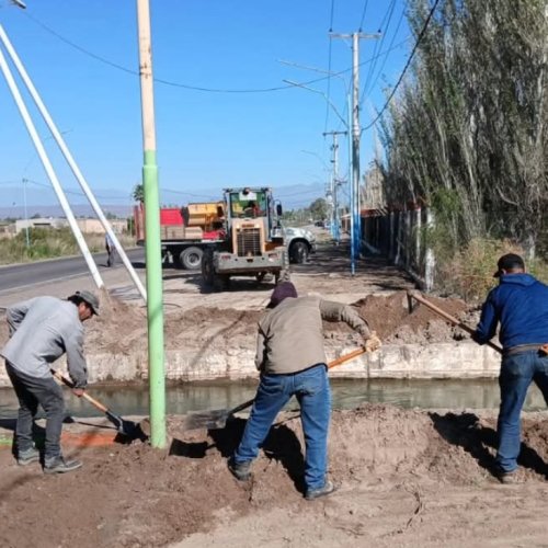Se sigue trabajando con fuerza en la limpieza por un Angaco mejor