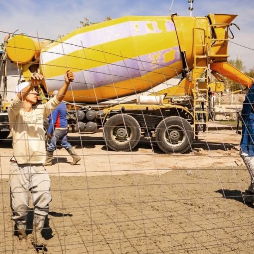 Avances de obras en Santa Lucia