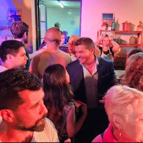 Orrego participó de la apertura de la Noche de la Casa de San Juan en Buenos Aires