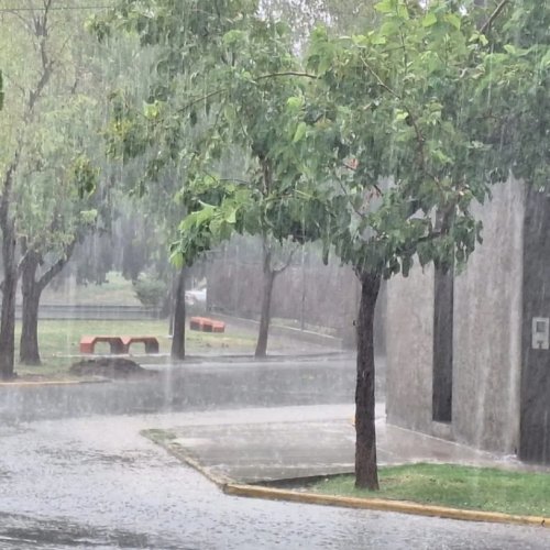 Lluvia y temperatura agradable