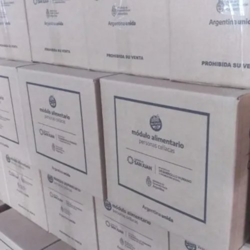 Comenzó la entrega de módulos para celíacos del mes de diciembre