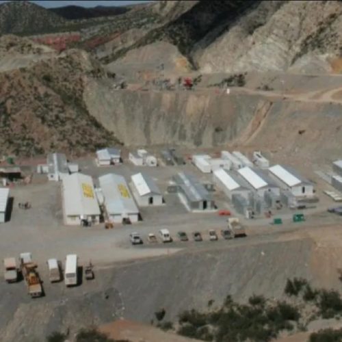 Por primera vez en su gestión Orrego visitó la mina Gualcamayo