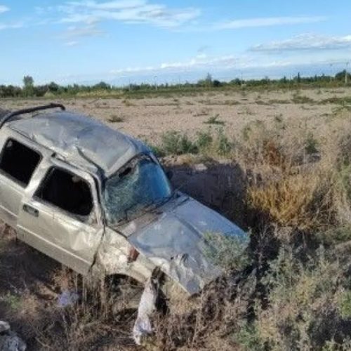 Murió el bebé de tres meses tras el vuelco en Pocito