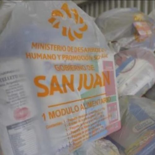 Entrega de módulos alimentarios para personas con diabetes