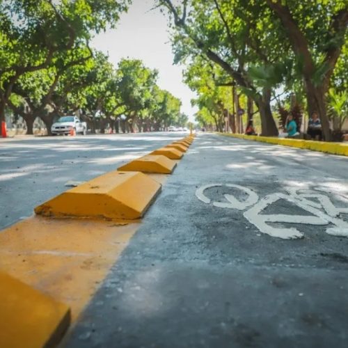 Sacaron momentáneamente las bicisendas de Capital: los motivos