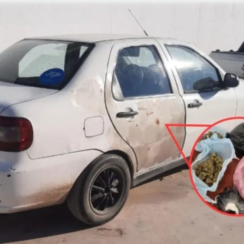 La Policía les detuvo el auto a tres sujetos por maniobras sospechosas: llevaban droga