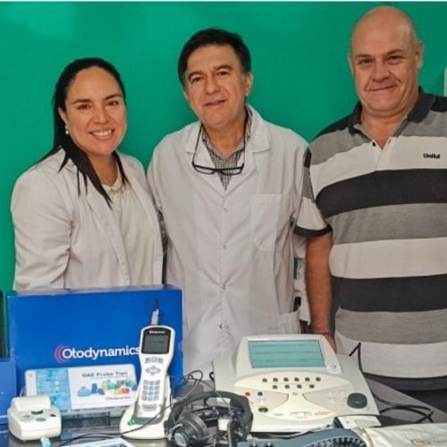 El Hospital Alejandro Albarracín de Valle Fértil recibió nuevo equipamiento para el área de Fonoaudiología