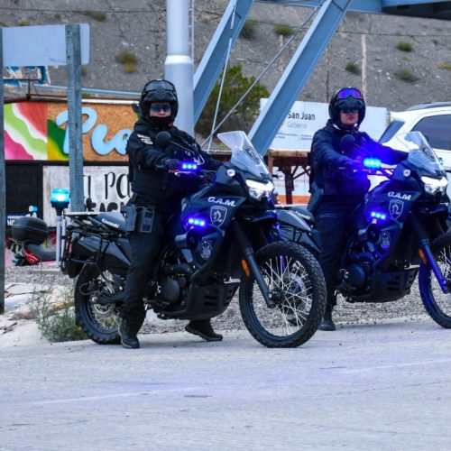 Gran despliegue de seguridad por el Ironman 70.3 en San Juan