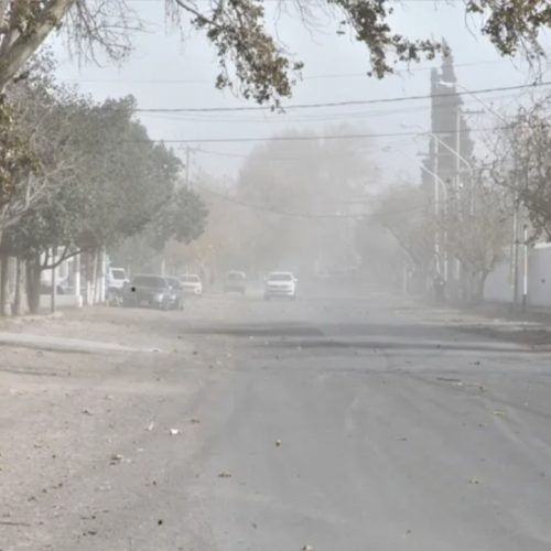 Alerta meteorológica por viento Zonda
