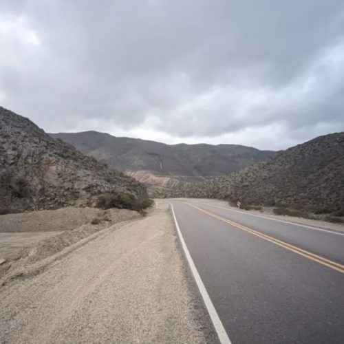 Precaución en rutas de San Juan por hielo en la calzada y zonas de riesgo