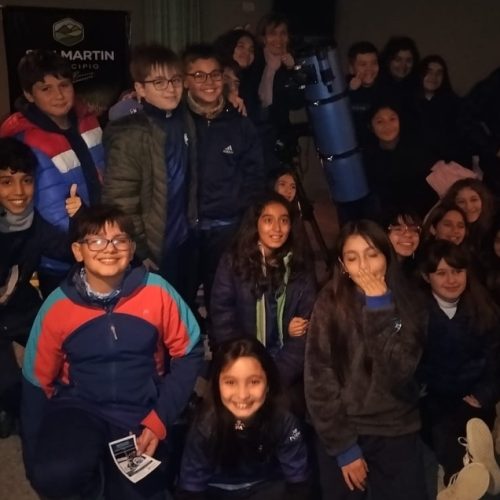 El Observatorio Astronómico de San Martín recibió a estudiantes de Rawson