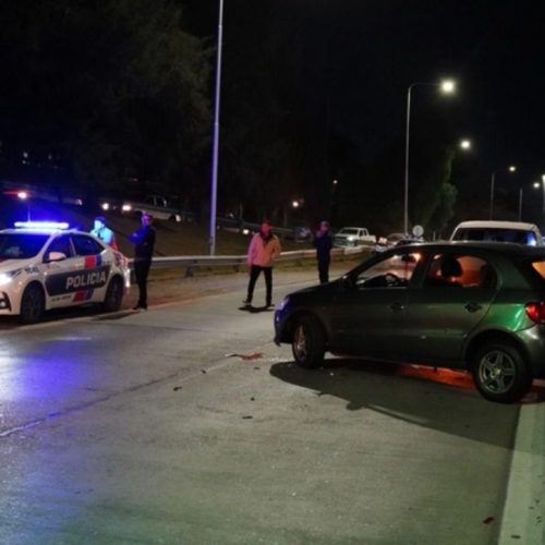 Quizo cruzar la Circunvalación a pie y lo atropellaron