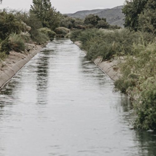 Policías rescataron a un hombre de 82 años que cayó a un canal en Chimbas