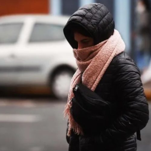 Para hoy martes se espera una máxima de 9° grados