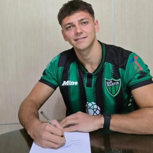 Maestro Puch firmó contrato con San Martín y ya tuvo su primer entrenamiento