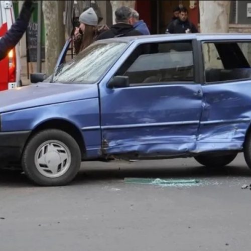 Un choque y dos mujeres heridas