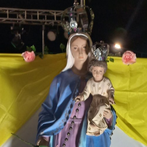 Con una multitud de familias concluyeron las Fiestas Patronales en honor a Nuestra Señora del Rosario