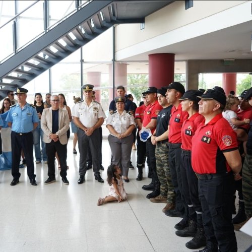San Juan recibió a los brigadistas que combatieron incendios en el sur del país