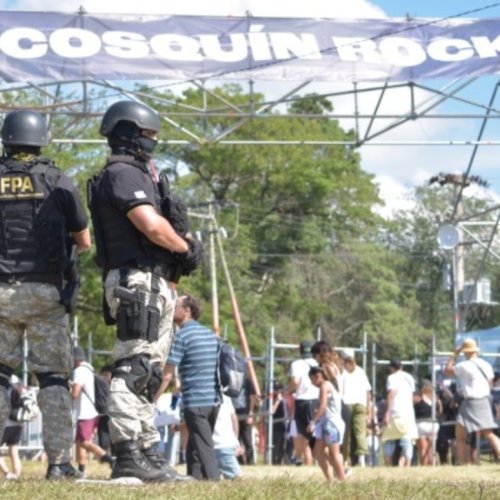 Operativo antidrogas en Cosquín Rock 2026: seis detenidos y más de 16 mil dosis de estupefacientes secuestrados