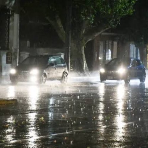 Alerta por tormenta para esta noche