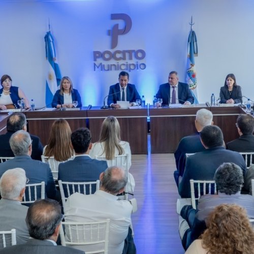 Inicio de Sesiones Ordinarias del Concejo Deliberante de Pocito: el intendente Fabian Aballay brindó su discurso anual