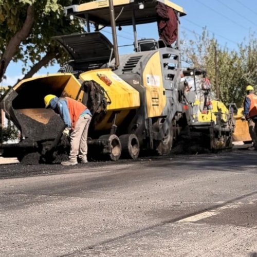 La Provincia avanza con otros 9 kilómetros de repavimentación en avenida Libertador