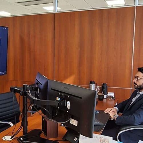 El secretario Legislativo participó de manera virtual en el encuentro federal de legislaturas