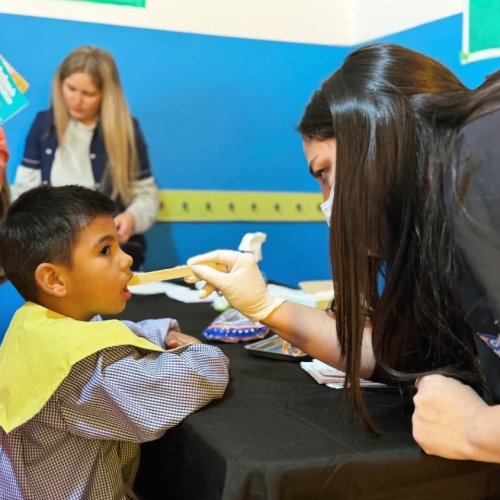 Jornada del Programa de Desarrollo Infantil en Santa Lucía junto al área de salud y educación
