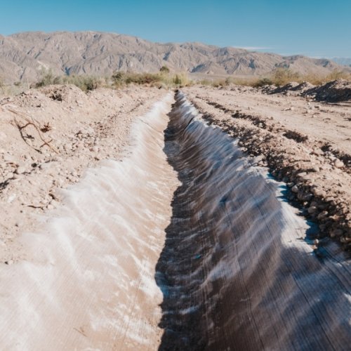 Hidráulica evalúa nuevos materiales para la impermeabilización de canales
