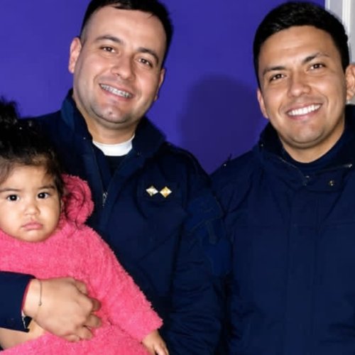 Policías salvaron a una bebé de 1 año en Caucete