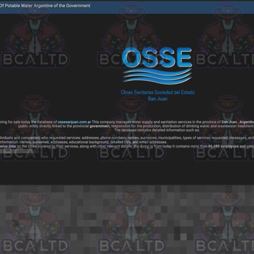 Presunto hackeo de OSSE San Juan: ¿datos sensibles en riesgo?