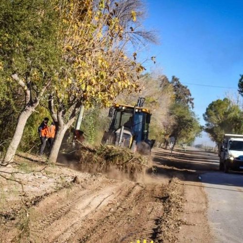 25 de Mayo: nuevas obras y servicios para los vecinos de Villa El Tango.