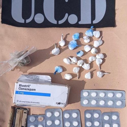 Dos detenidos en Rawson con drogas en su poder