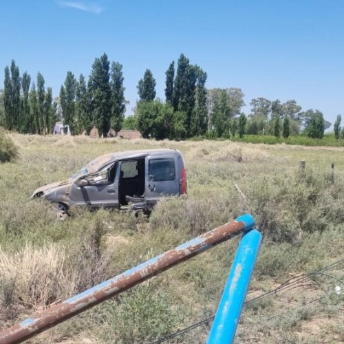 Vuelco en la majadita 9 de Julio