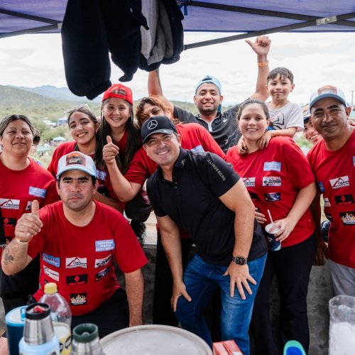 Orrego presenció la 33ª edición del Safari tras la Sierra en Valle Fértil