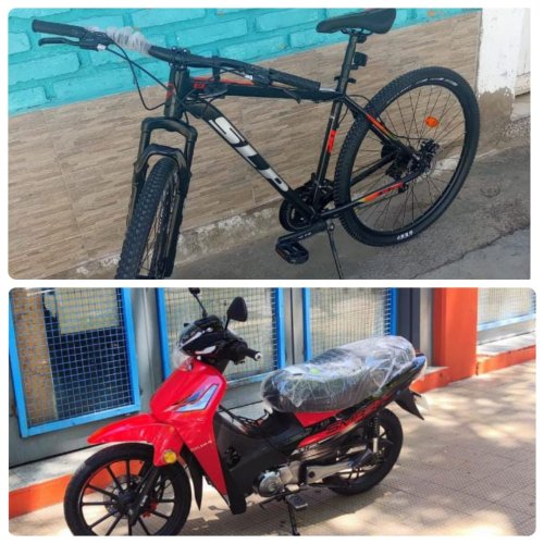 Les sacaron una moto y una bicicleta del fondo de la casa en el barrio Palmares en 9 de Julio