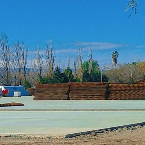 Avanza la obra de Mercado Libre en 9 de Julio