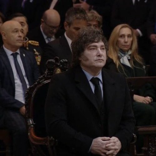 Tedeum: García Cuerva volvió a incomodar a Javier Milei