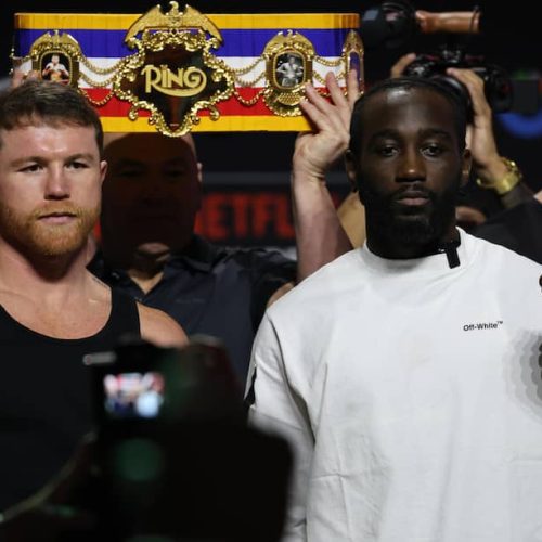 Canelo y Crawford listos para un duelo histórico en Las Vegas