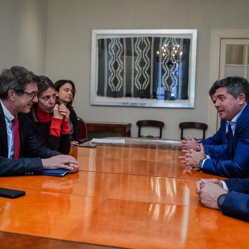 Orrego se reunió con el viceministro de Metales Estratégicos de Francia